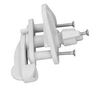 ViaGasaFamido Kit di Sostituzione del Gate del Gate della Barca con Pontoon ABS per Telaio Quadrato, Porta a Cerniera a Destra 1-1,25 Pollici con Hardware per Barche, Yacht,
