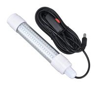 ViaGasaFamido Lampada da Pesca Subacquea IP68 Impermeabile, 1000lm, LED 13W, 126 LED, Raggio 360°, 5m Cavo, per Pesca Notturna