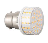 ViaGasaFamido Lampada di Mais ABS a Risparmio Energetico, 1000lm 10W B22 Lampadina, con Bassa Generazione di Calore, Sfarfallio, Ampia Applicazione per la Casa (Luce calda)