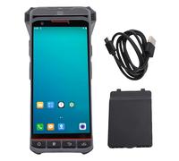 ViaGasaFamido Lettore di Codici a Barre Portatile Lettore di Codici a Barre UHF Touchscreen da 5,5 Pollici WiFi5 2 Modalità 1D 2D QR Scanner con IP65 Impermeabile per la Gestione del