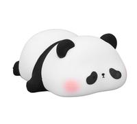 ViaGasaFamido Luce Notturna LED Panda 3 Livelli Regolabili, Lampada Notturna per Bambini con Materiale Non Tossico, Illuminazione Morbida per Camerette Bambino Bambina