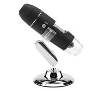 ViaGasaFamido Microscopio Digitale Portatile, Lente d'ingrandimento 1600X, Ispezione Elettronica USB, Luce LED per Valutazione di Gioielli e Controllo PCB