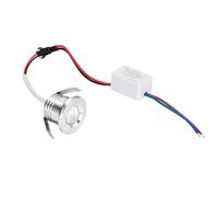 ViaGasaFamido Mini Faretto da Incasso LED COB per Vetrina Gioielli con Dissipazione Calore Stabile e Alto Contrasto 200000:1 Design Compatto Luci Sotto L'armadio per Commercianti Professionali