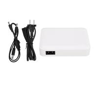 ViaGasaFamido Mini UPS Batteria di Backup, Gruppo di Continuità 7500mAh con Uscita DC 5.5x2.1mm USB 5V 2A per Router Modem Telecamera di Sicurezza Smartphone (Spina europea)