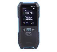 ViaGasaFamido Misuratore di Campo Elettromagnetico Rilevatore RF EF 4 in 1 con Alta sensibilità per il Luogo di Lavoro Domestico Misura la Temperatura di Potenza RF del Campo Magnetico Elettrico