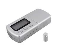 ViaGasaFamido Misuratore di dello Stilo Display LCD Retroilluminato Blu Scala di Pressione Digitale, con Alloggiamento in ABS Resistente All'usura per la Misurazione del Peso dei Gioielli con (SILVER)