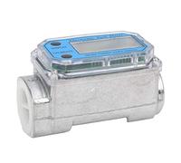 ViaGasaFamido Misuratore di Flusso Digitale, Misuratore del Carburante DC2.3-3.3 V Plastic LLW-25 G1in per la Misurazione della Benzina, Misuratori di Flusso, una Migliore Progettazione con