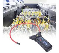 ViaGasaFamido Misuratore di Morsetto Ad Alta Corrente CA, Misuratore di Morsetto della Bobina Flessibile, Prestazioni Stabili, Display LCD con Retroilluminazione, Funzione di Attesa di Picco,