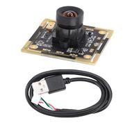 ViaGasaFamido Modulo Fotocamera USB HD da 2 MP - Messa a Fuoco Manuale 1080p 30FPS con Grandangolo da 100° e Doppio Microfono - Plug & Play UVC per Scansione Industriale e Visione Artificiale