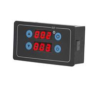 ViaGasaFamido Modulo relè Timer, Doppio Ritardo del Display Digitale Timer Regolabile per la Striscia di Luce del Motore della Valvola del Solenoid