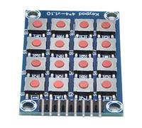 ViaGasaFamido Modulo Tastiera Array 4x4, PCB Compatto con Interruttore Tastiera a 16 Pulsanti, Ideale per Progetti MCU e Controllo Elettrico