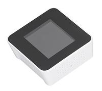 ViaGasaFamido Monitor della qualità dell'aria, Materiale ABS, Rilevatore di PM2,5 e CO2 per Casa, Auto e Luoghi Pubblici