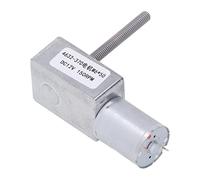 ViaGasaFamido Motore di Riduzione a CC, Motore di Ingranaggio Reversibile 12 V 50mm M6 Ottone in Alluminio, Apri del Finestrino Autoctonibile, Apri della Porta, Argano Piccolo, Elettrico a