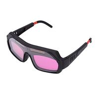 ViaGasaFamido Occhiali per Saldatura Ad Oscuramento Automatico Ad Energia Solare, Occhiali di Sicurezza Leggeri per Saldatura MMA con Funzione di Oscuramento Istantaneo