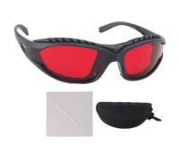 ViaGasaFamido Occhiali Protettivi, Bloccano il 99,9% della Luce Blu Verde, Lunghezza D'onda 2100 Nm, per Ciclo di Sonno Profondo, Stile di Vita più Sano, Viaggi, Lavoro a Turni