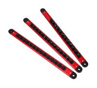 ViaGasaFamido Organizer Porta Prese Multi-slot 3 Pezzi in Lega di Alluminio Gestione Efficiente degli Strumenti in Officina o Garage