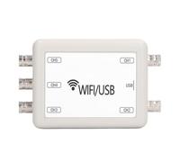 ViaGasaFamido Oscilloscopio Virtuale per PC, Oscilloscopio Portatile Portatile Ad Alte Prestazioni a 5 con Connessione WiFi USB, per PC, Registrazione dei Dati del Telefono Cellulare e Archiviazione