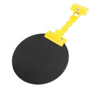 ViaGasaFamido Pannello Oscurante per Saldatura, Staffa Gialla Rotonda Multifunzionale 16 Cm Pannello di Saldatura con Clamp/Holder Spostabile Automaticamente Portatile per Protezione del Viso