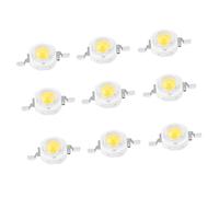 ViaGasaFamido Perline a LED Ad Alta Potenza da 1W, 100 Pezzi SMD Chip Lulb per Mostra in Studio Fosciatura Alimentare, 100~110lm, Bianco Caldo Bianco, Diodo a Emissione di Luce, Tempo di Servizio