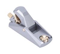 ViaGasaFamido Pialla Ad Angolo Basso, Corpo in Lega di Alluminio con Accessori in Ottone per la Lavorazione del Legno, Angolo di Lavoro di 33 Gradi, Impugnatura Comoda, con Sacchetto per la