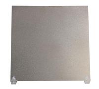 ViaGasaFamido Piano di Stampa PEY PEI, Piastra di Costruzione Bifacciale Antigraffio con Texture Opaca 370x370 Mm per Stampante 3D, con Motivo a Stella Ad Alta Adesione per Nylon ABS PLA con