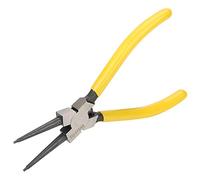 ViaGasaFamido Pinza per Anelli Elastici da 7 Pollici, Strumento per Anelli Elastici Curvi in acciaio Inossidabile per Meccanici e Macchinisti, Ideale per la Movimentazione di Molle per Carte