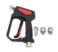 ViaGasaFamido Pistola per Idropulitrice 5800PSI 10,5 GPM Pistola a Spruzzo Ad Alta Pressione con Connettori Rapidi M22-14 M22-15 3/8 Maniglia Girevole a 360° per la Pulizia Esterna della
