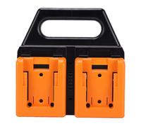 ViaGasaFamido Portabatteria Organizer Portatile a 4 Slot con Materiale ABS Ad Alta Resistenza Conservazione