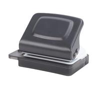 ViaGasaFamido Punzone a 6 Fori con Diametro dei Fori di 5,5 Mm e Righelli | Strumento per rilegare fogli sciolti, spaziatura 9,5 mm, capacità di 8 fogli per passaggio, vassoio scarti A4 B5 A5