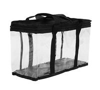 ViaGasaFamido PVC PVC Organization Tool Scorse Borse con una Grande capacità di Manutenzione Trasparente, Borse (S)