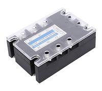 ViaGasaFamido Relè a Stato Solido a 3 Fasi, DC-AC SSR3/0324880A 480V, Tampone R-C, Carico AC 80A, Tensione di Controllo 3-32VDC, Certificazione CE Europea, Campi di Controllo dell'automazione,