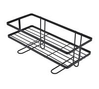 ViaGasaFamido Scaffale Igienico del Bagno Organizzatore di Risparmio per il Bagno per la Conservazione del - Mestiere di Ferro Resistente con Ganci e Facile Installazione - Adatto per Piccoli Spazi