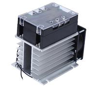 ViaGasaFamido Scheda di Avviamento Motore Monofase 220 V CA e Bifase 380 V CA 4 KW per Veicoli con Pompa e Ventilatore e Motore Monofase Ordinario (Modulo + dissipatore di calore)