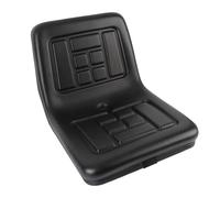 ViaGasaFamido Sedile per Trattore Sedile Ergonomico di Ricambio Universale per Retroescavatore in Pelle PU Capacità di 150 Kg per Trattori, Escavatori e Macchine Agricole