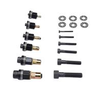 ViaGasaFamido Set di Dadi per Rivetti Manuali in Acciaio Al Carbonio M3 M4 M5 M6 M8 M10 Kit Punta per Rivettatrice Manuale per la Costruzione Automobilistica Industriale