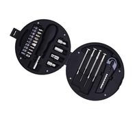 ViaGasaFamido Set di Hardware a Forma di Pneumatico, Kit di Attrezzi da 20 Pezzi in Acciaio Al Carbonio con Scatola di Immagazzinaggio per Riparazioni Domestiche e Progetti Fai-da-te