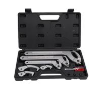 ViaGasaFamido Set di Strumenti Chiave Inglese a Perno Regolabile 10 Pezzi da 3/4'' a 6-7/1''