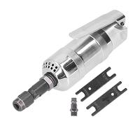 ViaGasaFamido Smerigliatrice Pneumatica 1/4 di Pollice, 18000 Giri/min, Mini Smerigliatrice Pneumatica Dritta a velocità Libera per Rettifica, Taglio, Lucidatura, Riparazione (Stile UE)