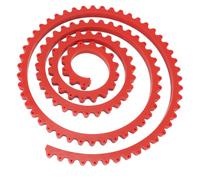 ViaGasaFamido Striscia di Profilazione della Lavorazione del Legno, Modello di Curva Flessibile con Fissaggio a più Punti a Catena per il Trasferimento di Motivi Curvi, Modelli di Router a (2m)