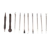 ViaGasaFamido Strumenti di riparazione elettronica Kit di attrezzi per apertura, strumento per leva per apertura elettronica professionale per telefoni cellulari, laptop, tablet e altro, 9 pezzi