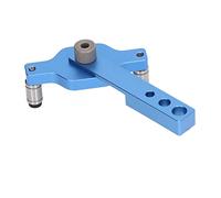 ViaGasaFamido Strumento di Guida per Fori per Trapano più Veloce, Maschere di Doweling in Lega in Lega di Alluminio, Dotato di Punta di Trapano HSS, Boccole 6 Mm 8 Mm 10, Posizionamento e