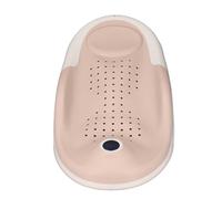 ViaGasaFamido Supporto da Bagno Comodo e Portatile per Il Tuo Piccolo, Che Garantisce Un'Esperienza di Bagno Comoda e per Il Monitoraggio della Temperatura 'Acqua (ROSEO)