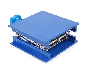 ViaGasaFamido Supporto di Sollevamento per Martinetto da Laboratorio, Martinetto a Forbice in Ossido di Alluminio con Regolazione dell'altezza di 16 Cm, Ideale per Esperimenti e Ricerche Scientifiche