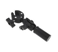 ViaGasaFamido Supporto Palo con Staffa di Montaggio a Morsetto Adattatore per Antenna Mini Dish Lega di Alluminio Resistente Agli Agenti Atmosferici Angolo Regolabile a 360° per Auto