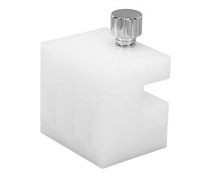 ViaGasaFamido Supporto per Cinturino in Metallo per Orologi, Design Regolabile, Materiale ABS Resistente, Strumento Professionale per Riparazioni e Manutenzione di Orologi di Precisione (WHITE)