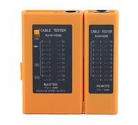 ViaGasaFamido Tester per Cavi di Rete, Ricerca della di Filo Multifunzione con Display Indicatore, per RJ45 Ed Elementi di Controllo Industriale