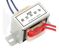 ViaGasaFamido Transformer di Potenza EI di Nylon di Mystical/Fantasy Retardant, Tensione di Uscita AC 12V/24 V in Ingresso 10W 220V 50Hz, Filo di Rame Completo, Vernice Isolante Impregnata a Vuoto,