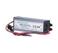 ViaGasaFamido Trasformatore LED 25-36x1W con Protezione IP65, Progettazione di Alluminio Compatto, Ingresso AC95-265V e Uscita DC75-126V, Adatto per Uso Interno o Esterno