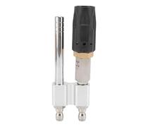 ViaGasaFamido Ugello a Spirale M5 per Idropulitrice - Punta per Idropulitrice in Acciaio Inossidabile con Attacco Rapido da 1/4 e Getto Regolabile da 0 a 60° per la Pulizia di Tetti e