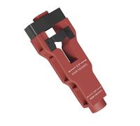 ViaGasaFamido Utensile per Mortasare Porte, Scalpello Ad Alta Precisione in Lega di Alluminio per Installazione Professionale di Serrature e Lavorazione del Legno con profondità Incorporata per